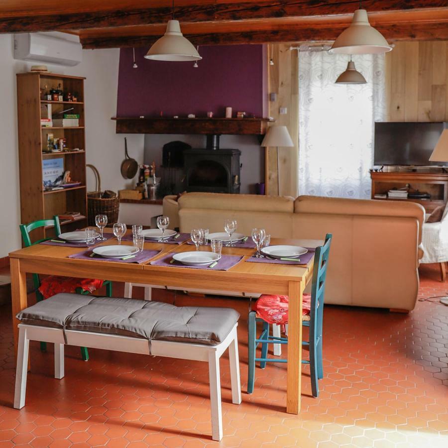 Maison Du Coue Pyrenees Mourtis Gite Pour 2 A 12 Pers Sengouagnet Exterior foto